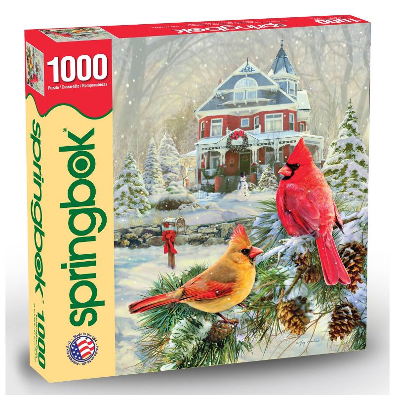 Springbok Cardinal Cottage Puzzle 1000pc
