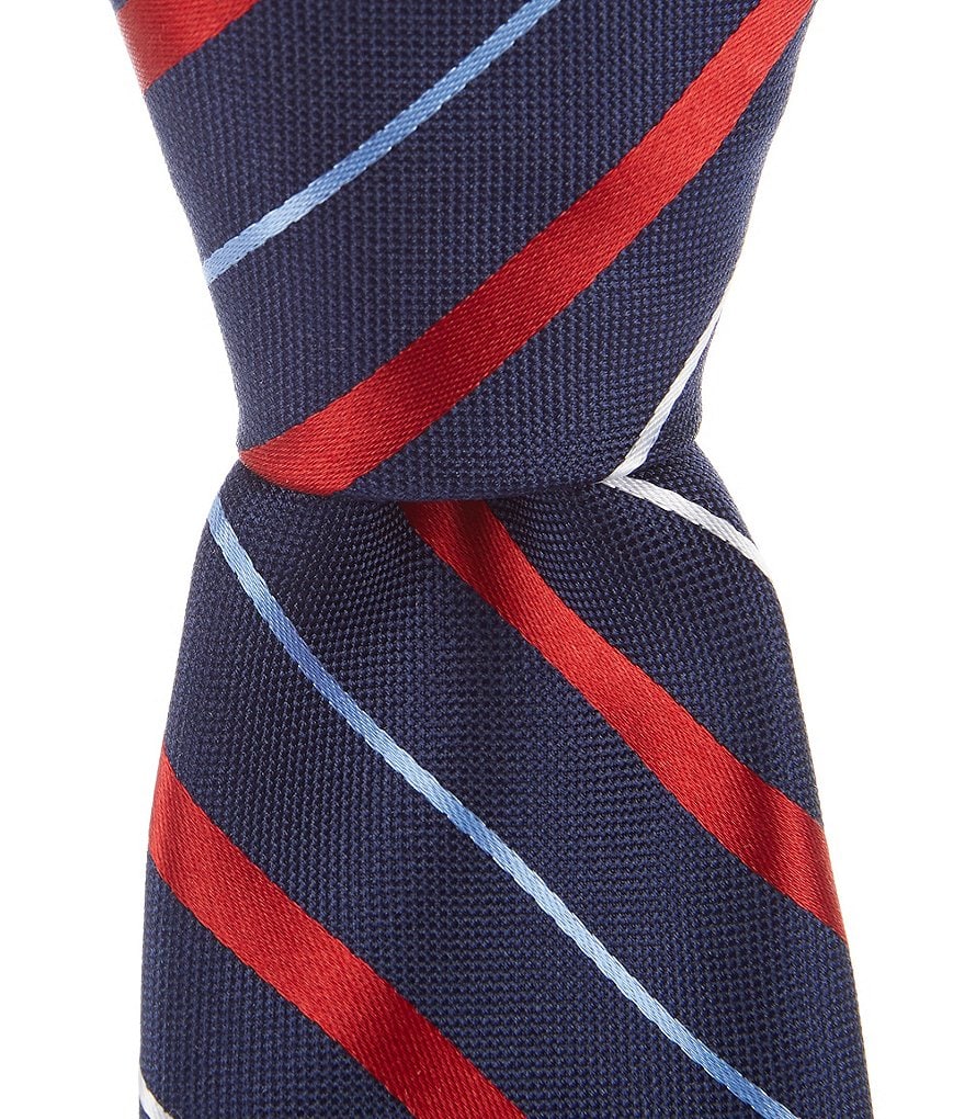 Class Club Boys 50#double; Multi-Stripe Tie