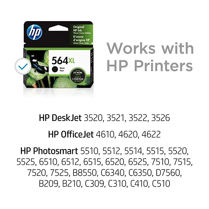 564XL | Ink Cartridge | Black | CN684WN