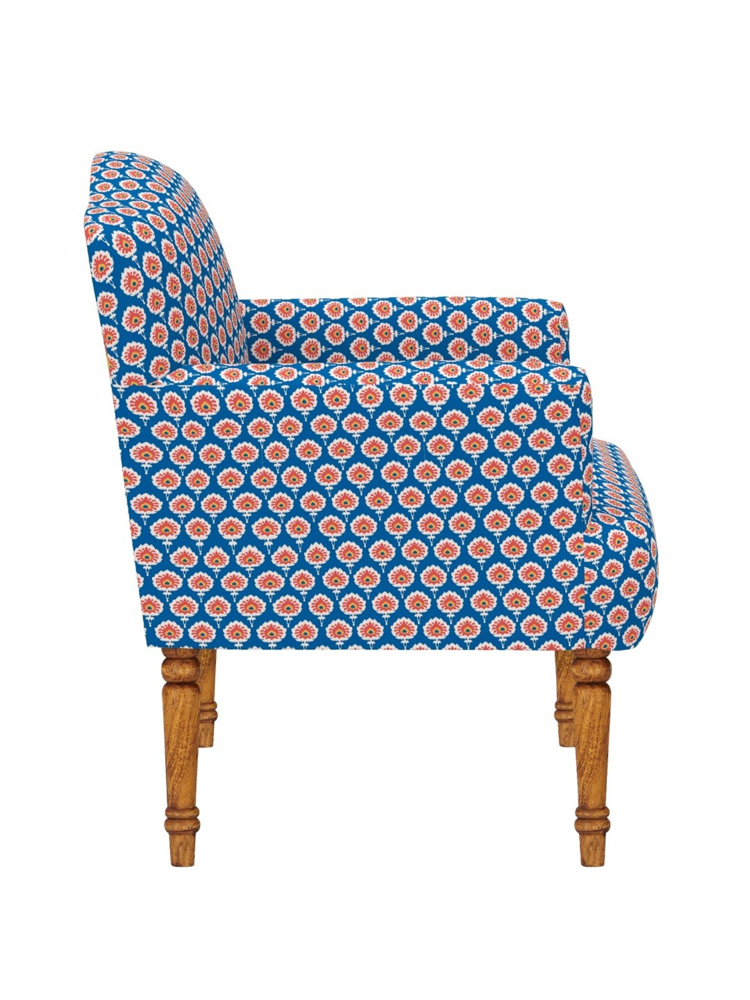 Durian Melania Cigar Brown Fabric Rocker Chairs