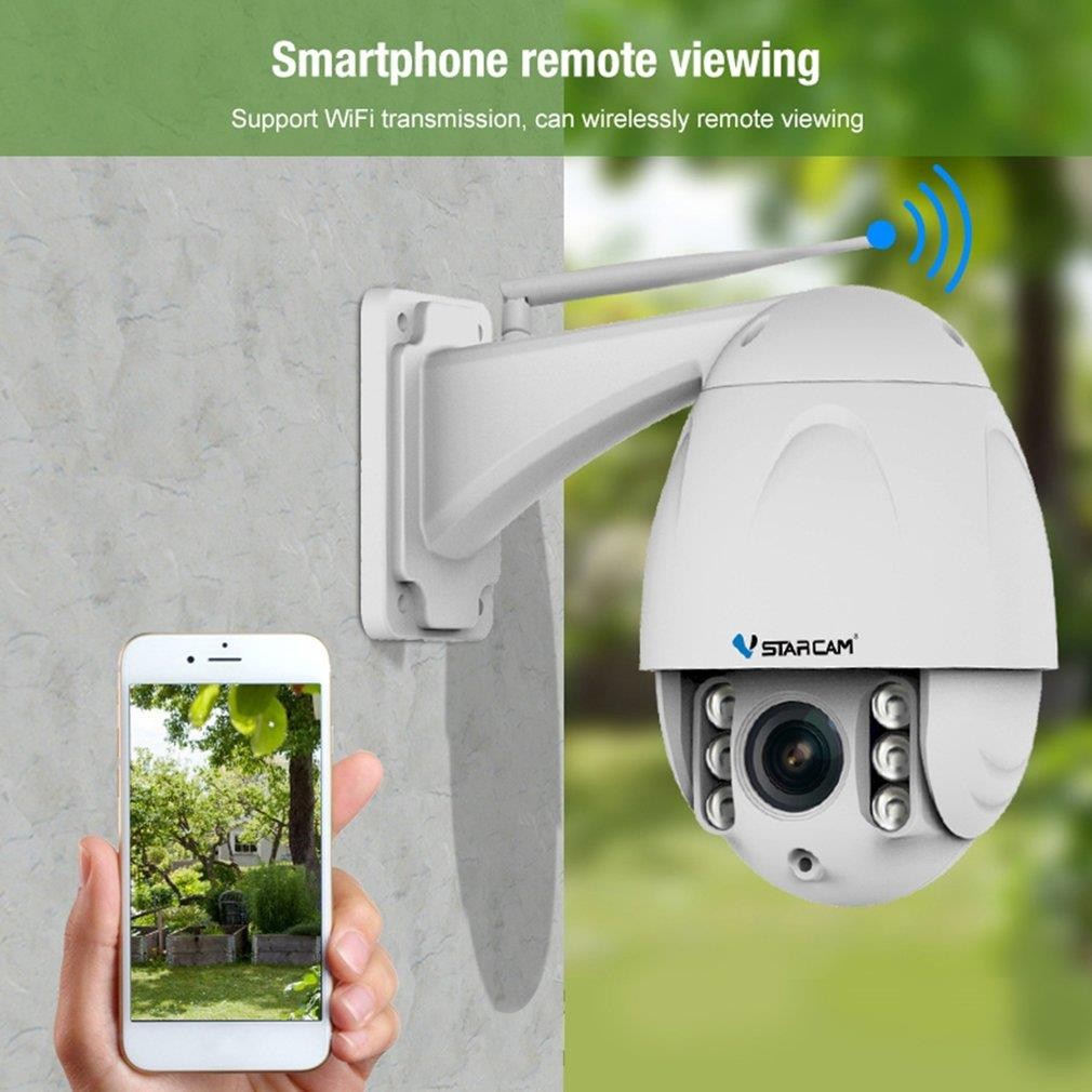 VStarcam C34S-X4 HD 1080P Waterproof Indoor Outdoor Security Camera 4X Zoom