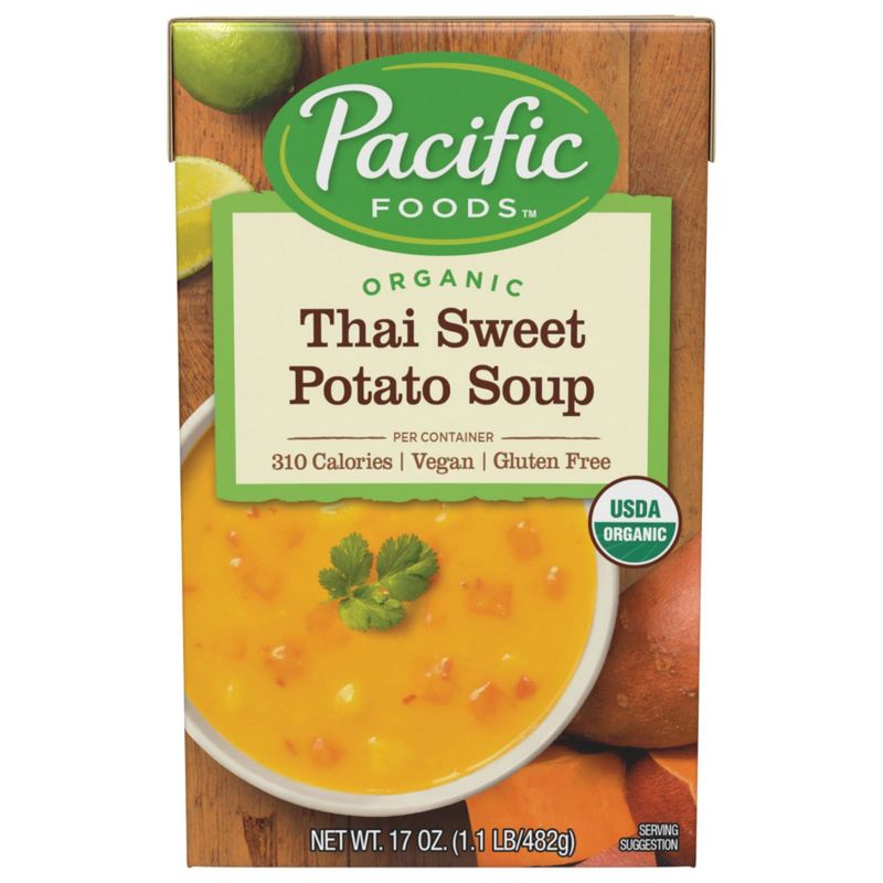 Pacific Foods Organic Thai Sweet Potato Soup - 17oz