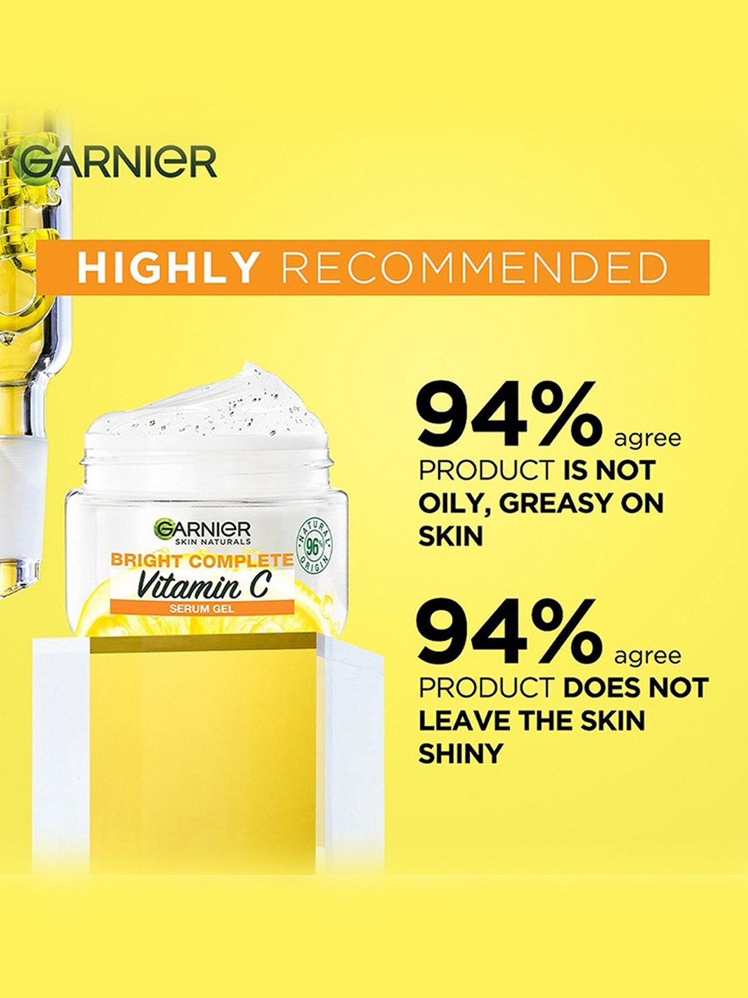 Garnier Bright Complete Vitamin C Serum Gel - 45 gm