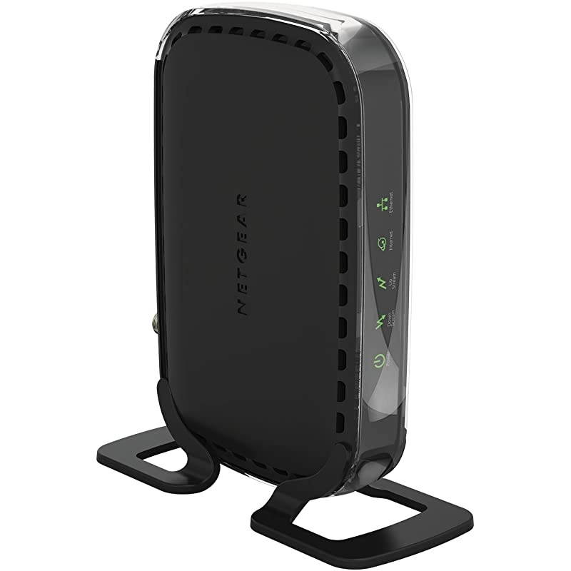 Cable Modem CM400 - Compatible with all Cable Providers including Xfinity by Comcast, Spectrum, Cox | For Cable Plans Up to 100 Mbps | DOCSIS 3.0, Black, 8x4 Cable Modem (CM400)