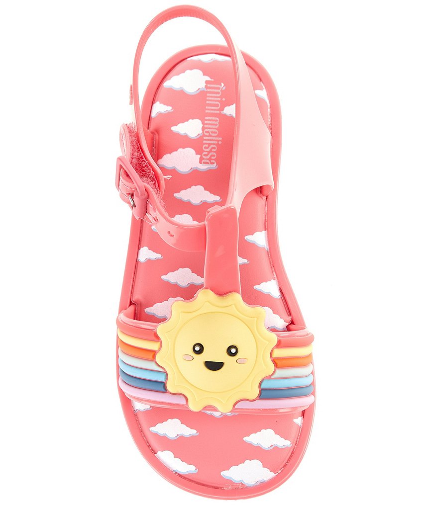 Mini Melissa Girl's Mini Mar Sunny Day Jelly Sandals (Toddler)