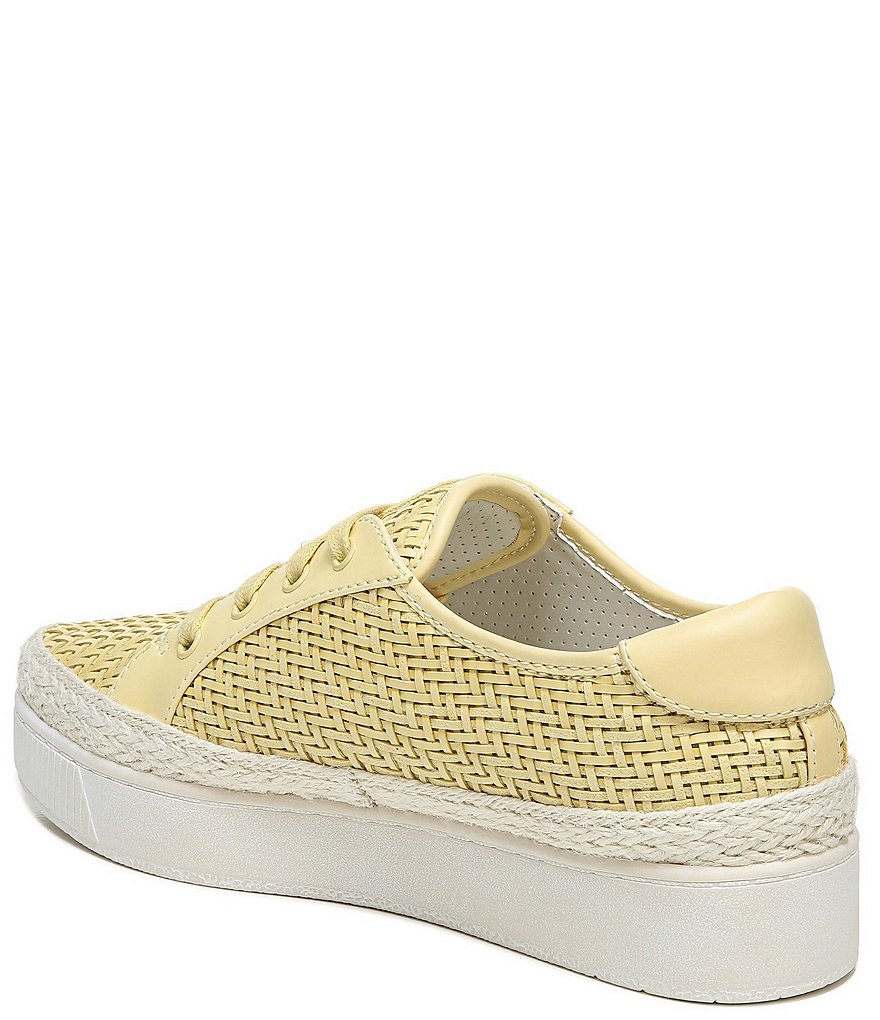 Franco Sarto Hyria Woven Lace-Up Platform Sneakers