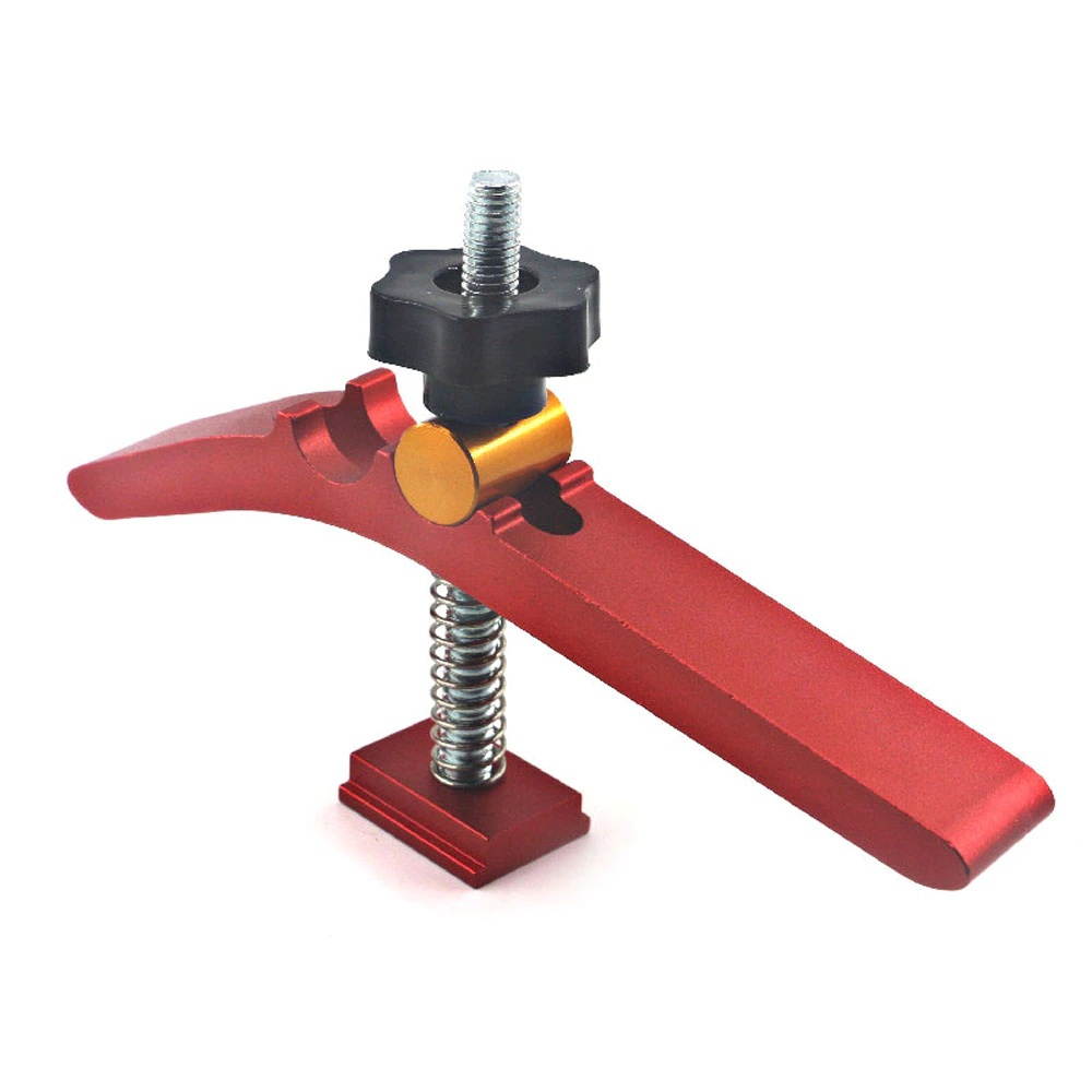 Aluminum Alloy Quick Acting Hold Down Clamp T-slot T-track Clamp Set Woodworking Tools Hold Down Clamp