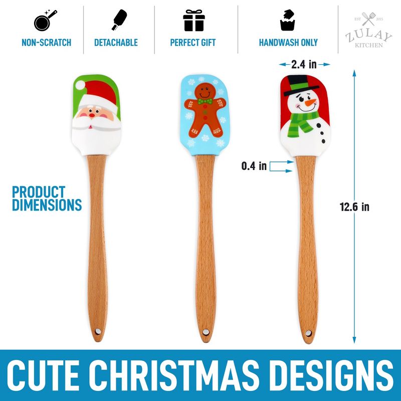Zulay Kitchen Christmas Spatula