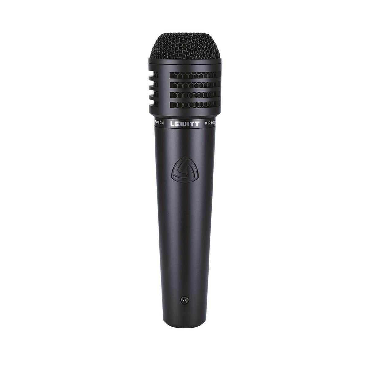 Lewitt MTP 440 DM Handheld Dynamic Cardioid Microphone, 60-16000Hz #MTP-440-DM