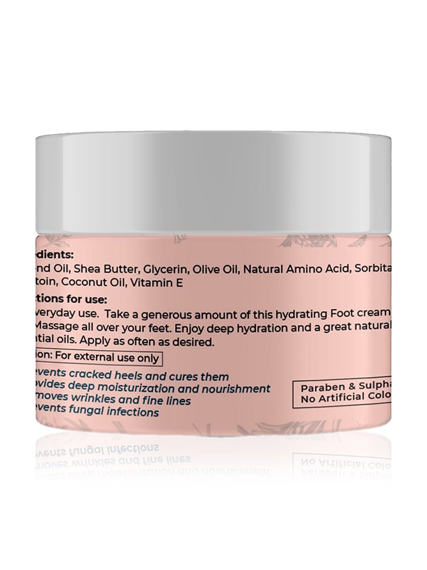 Teal & Terra Foot and Heel Repair Treatment With Coconut and Olive Oil - 50 ml