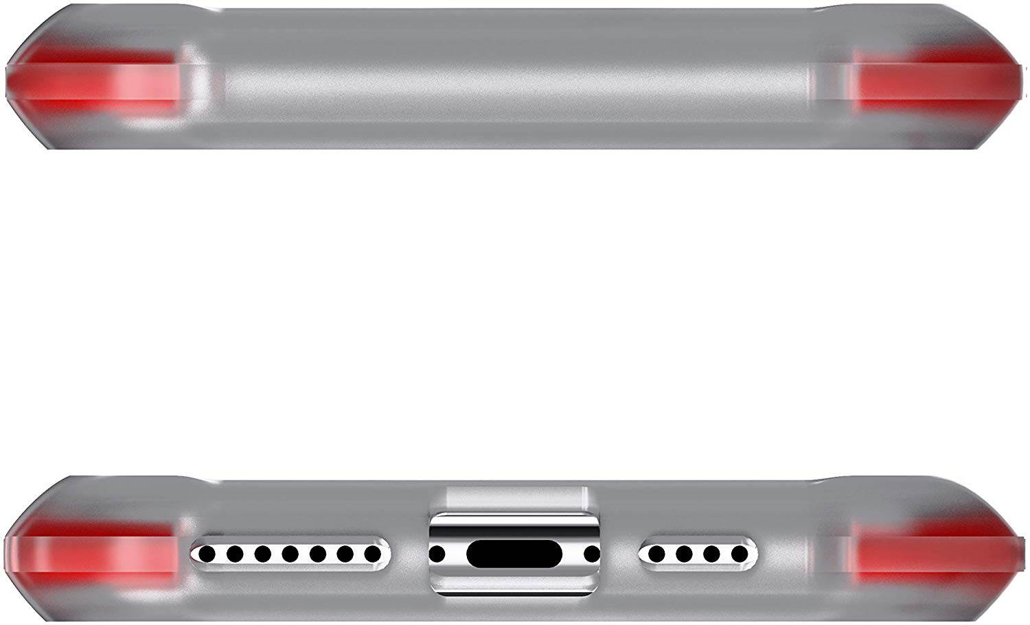 Ghostek Covert Clear iPhone 11 Pro Max Case with Super Slim Fit Design and Grip Bumper Shockproof Heavy Duty Protection Wireless Charging Compatible for 2019 iPhone 11 Pro Max (6.5 Inch) - (Clear)