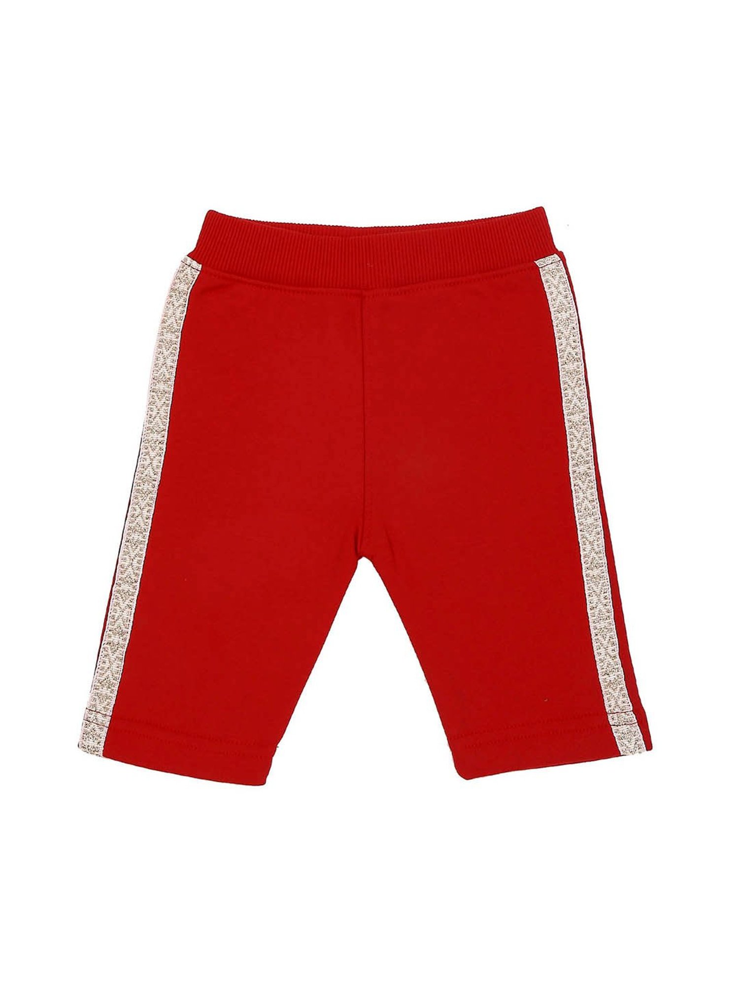 Mee Mee Kids Red Solid Leggings
