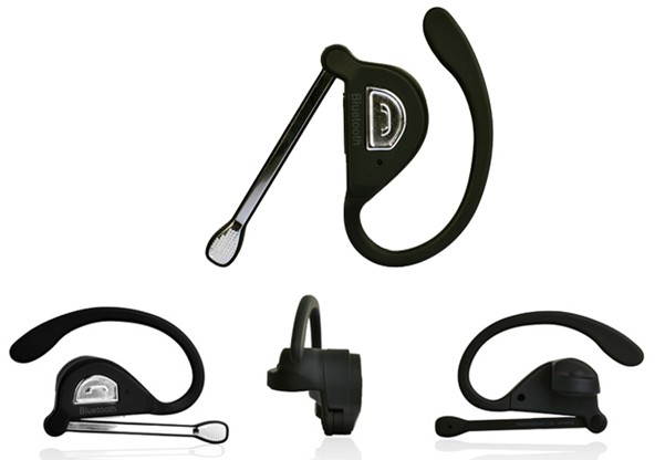 Mini Wireless Bluetooth headset/ Earphone with Adjustable Microphone (Black)