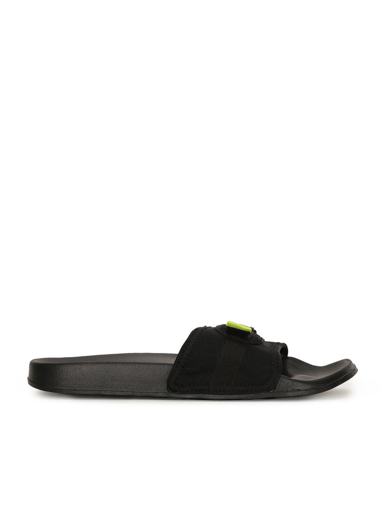 Power by Bata Men's Black Slides