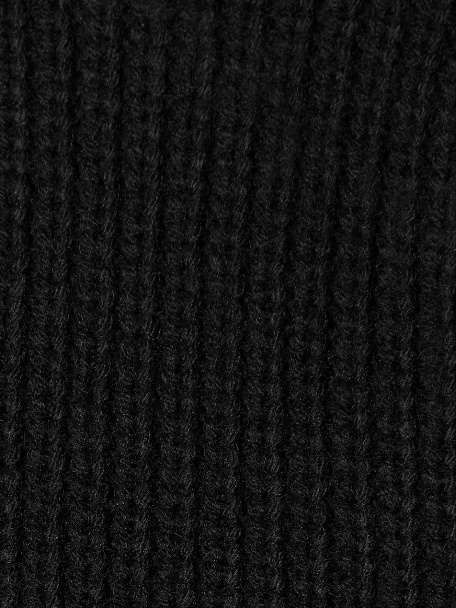 Honey by Pantaloons Black Self Pattern Cardigan