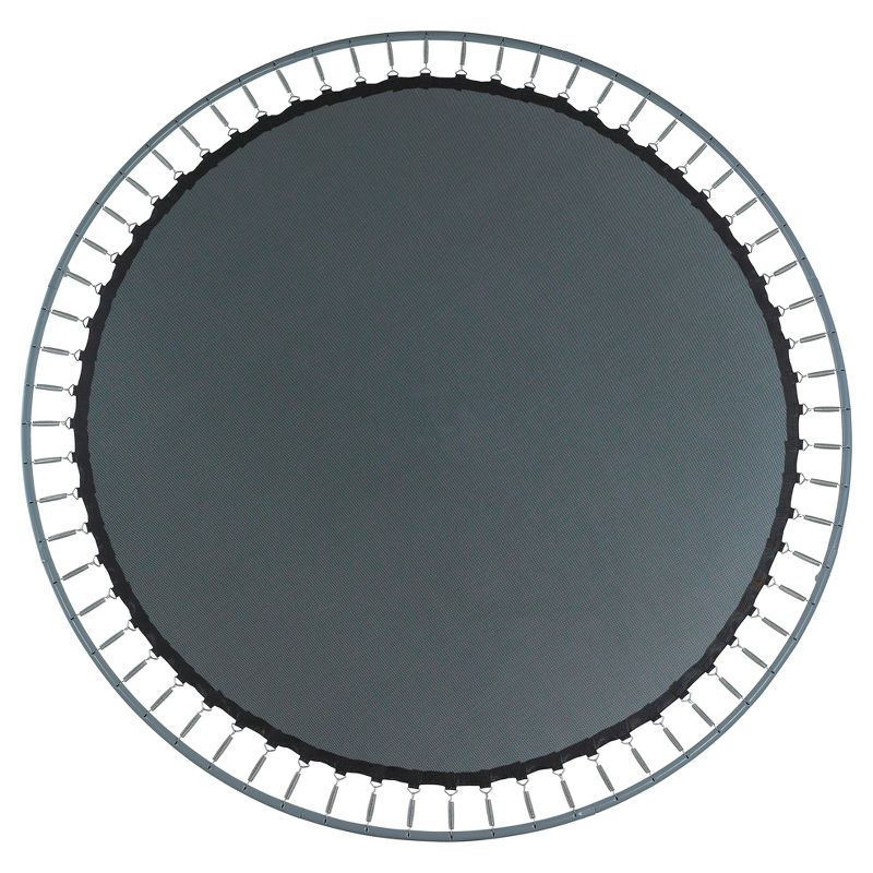 Costway 14 Ft Multicolored Trampoline Recreational Exercise w/ Safety Net Ladder