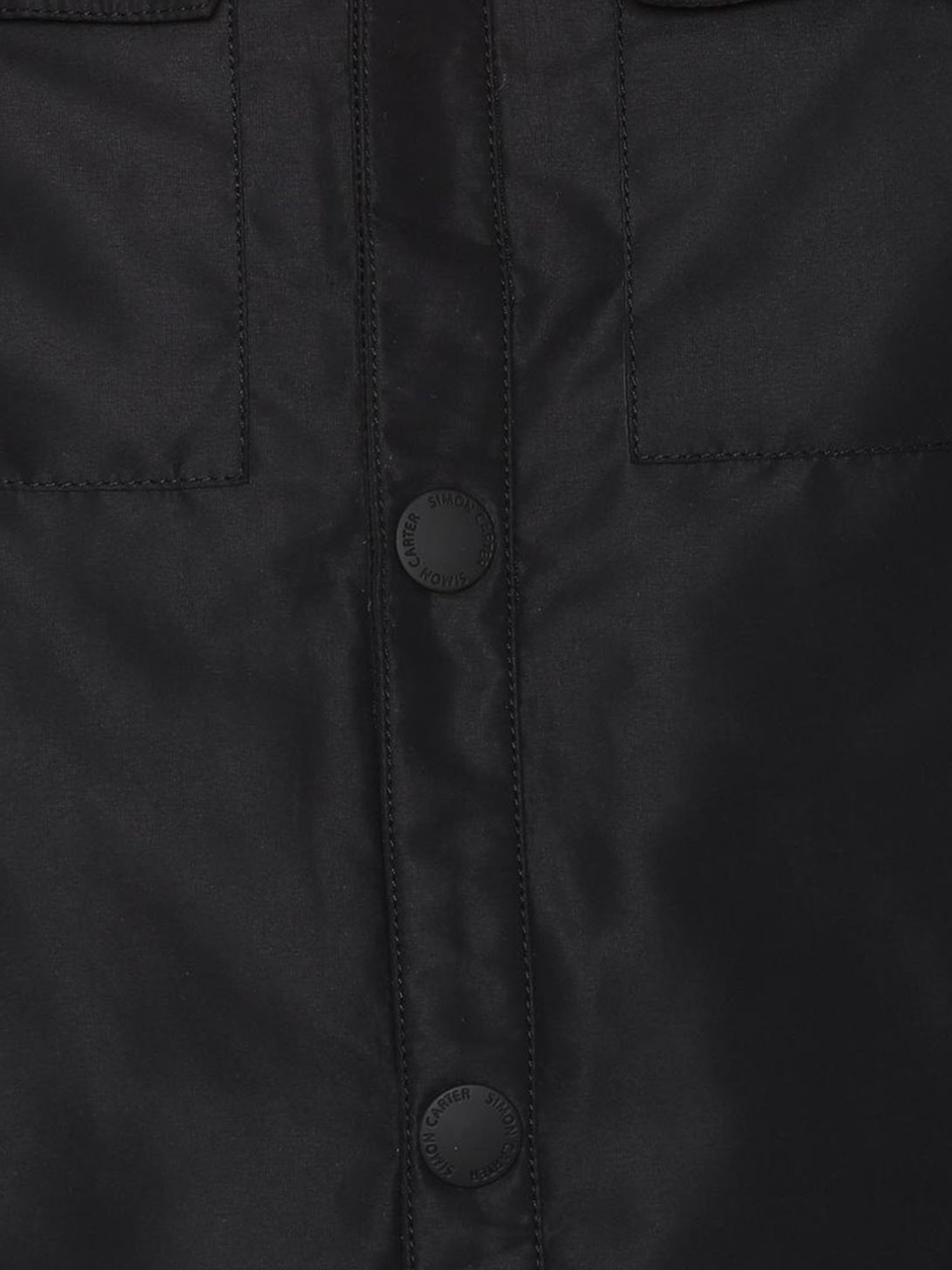 Simon Carter London Black Regular Fit Jacket