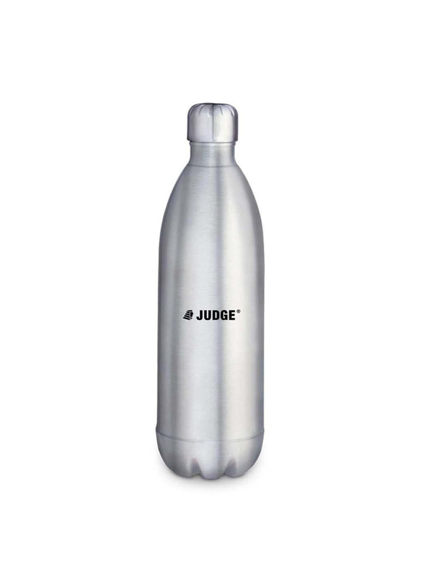 JUDGE Silver Stainless Steel Vaccum Insulated Water Bottle (0.75 L)