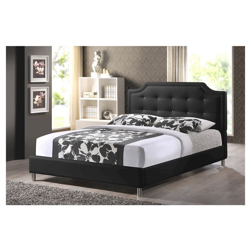 King Adult Bed 91"x28"x8" - Baxton Studio
