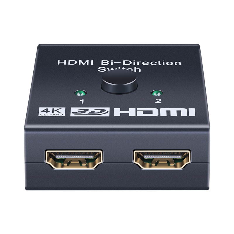 HDMI Bi-Direction Switch 4K 1x2/2x1 HDMI-compatible Switcher 2 in1 Out for PS4/3 TV Box Switcher Adapter