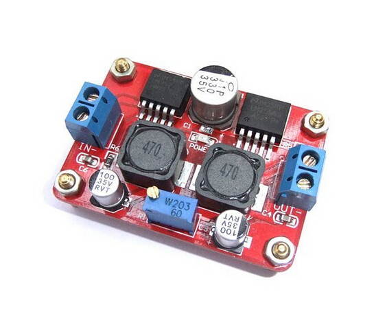 WWH- DC-DC Converter Module Step up and down In 3.5-28V Out 1.25-26V Adjustable (LM2596S+LM2577S)