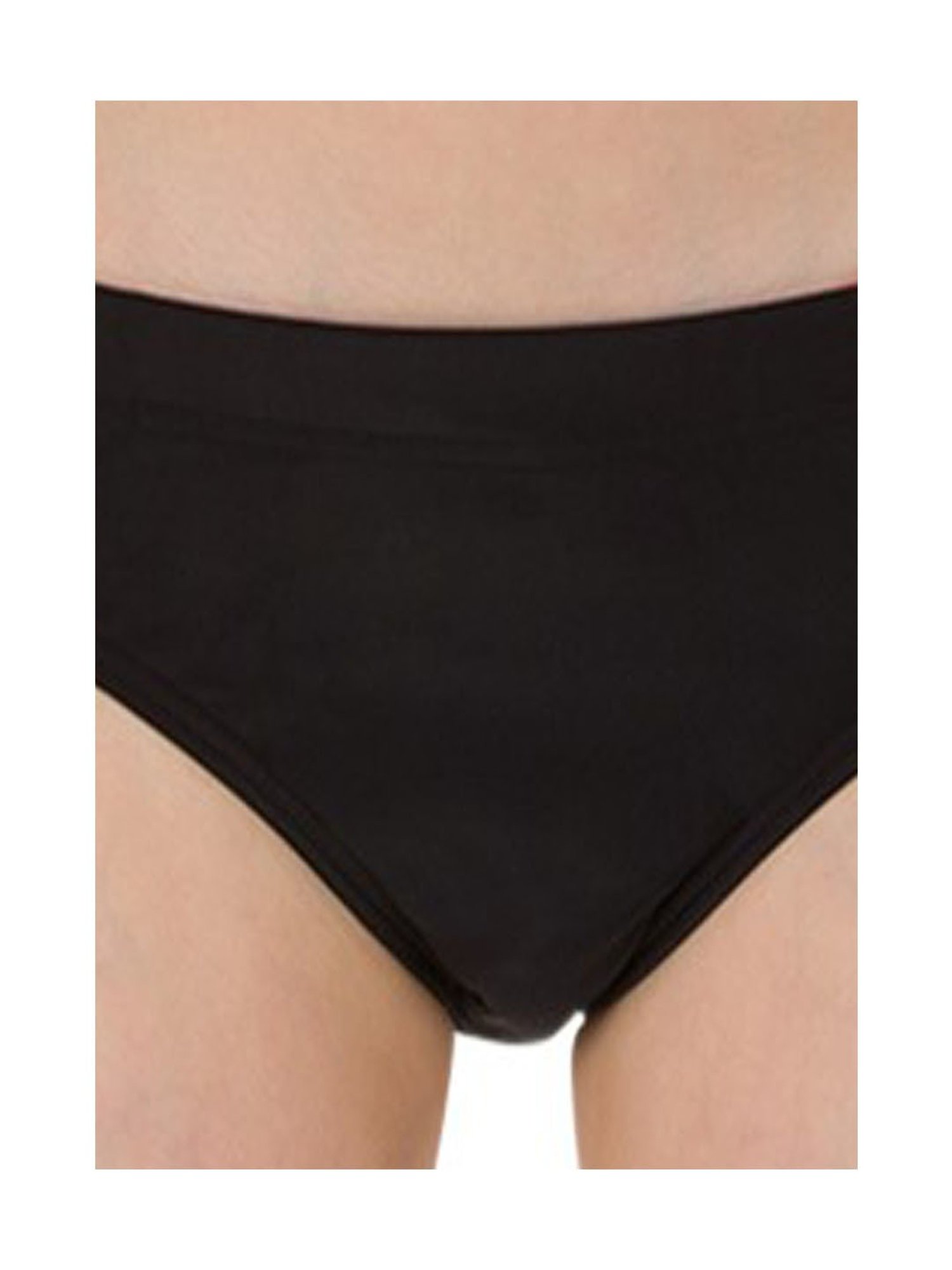 Speedo Kids Black Solid Brief