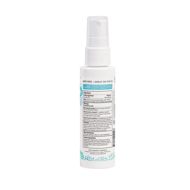 The Honest Company Sprayable Diaper Rash Cream - 2oz