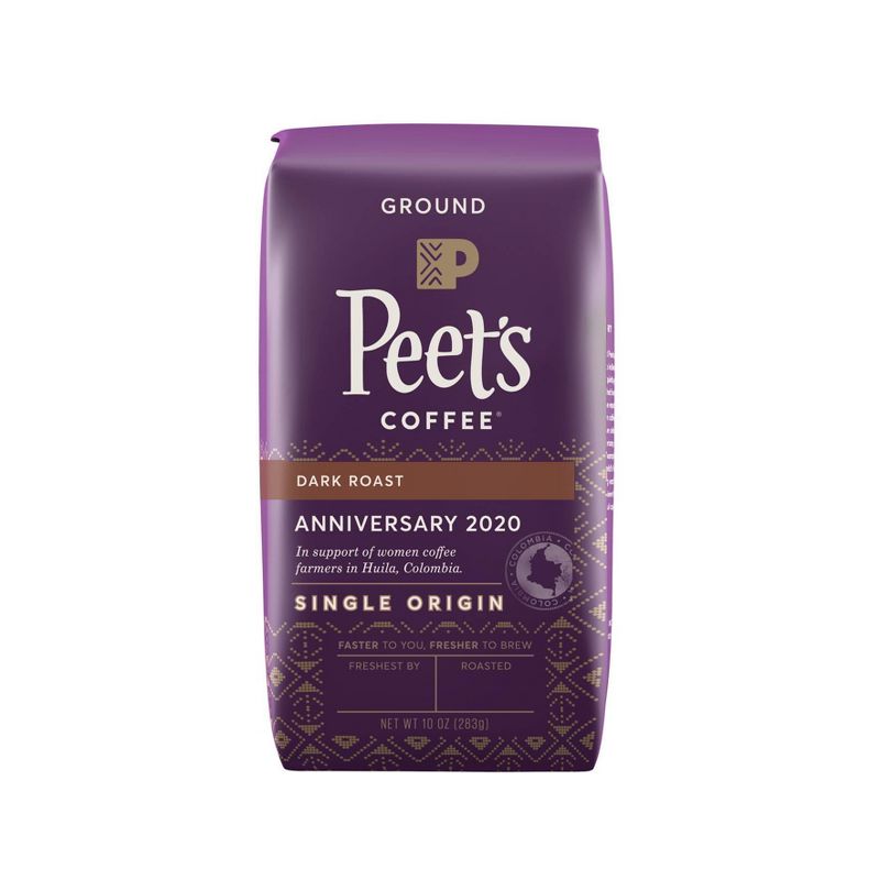 Peet's Anniversary Blend Dark Roast Ground Coffee - 10oz