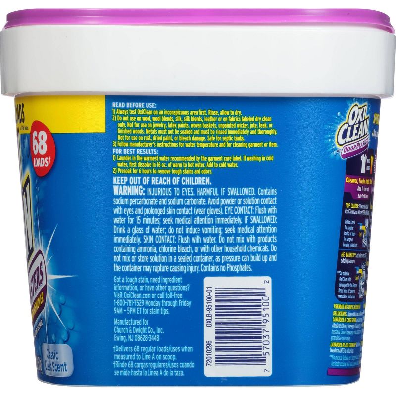 OxiClean Odor Blasters Versatile Stain Remover - 56oz