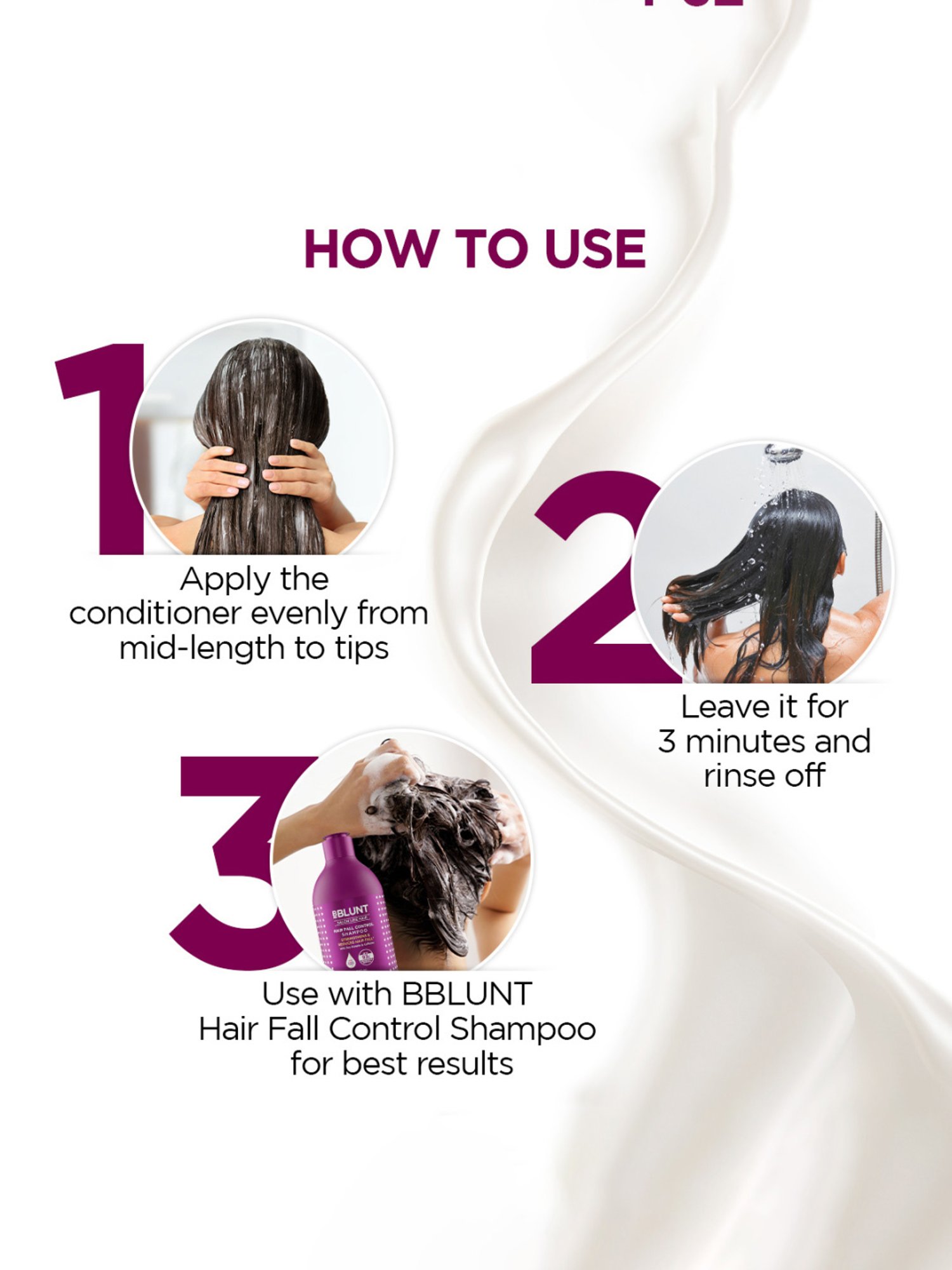 BBlunt Hair Fall Control Conditioner - 250 gm
