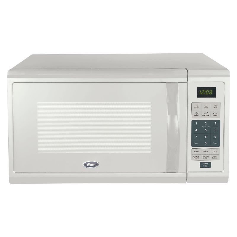 Oster 1.1 cu ft 1000W Microwave - White OGCMZJ11WE-10