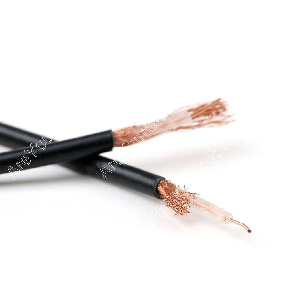 5000cm 50ohm M17/119-RG174 Coax Pigtail RG174 RF Coaxial Cable Connector 164ft  Plug Jac