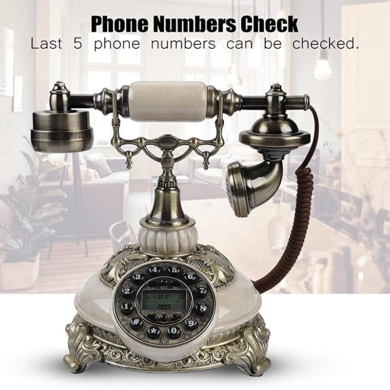 Antique Telephone 38Group Call Records OneButton Redial Antique Telephone FSKDTMF Dual System