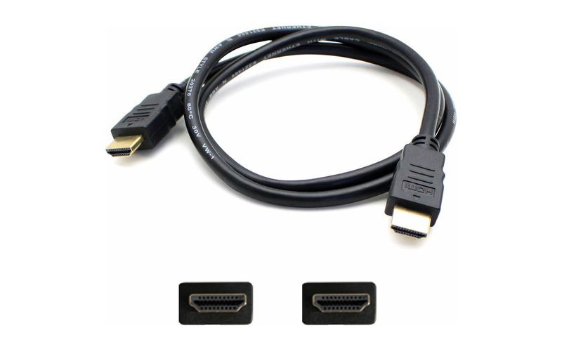 35ft HDMI 1.4 Male to HDMI 1.4 Male Black Cable For Resolution Up to 4096x2160 (DCI 4K) - 100% compatible and guaranteed to work