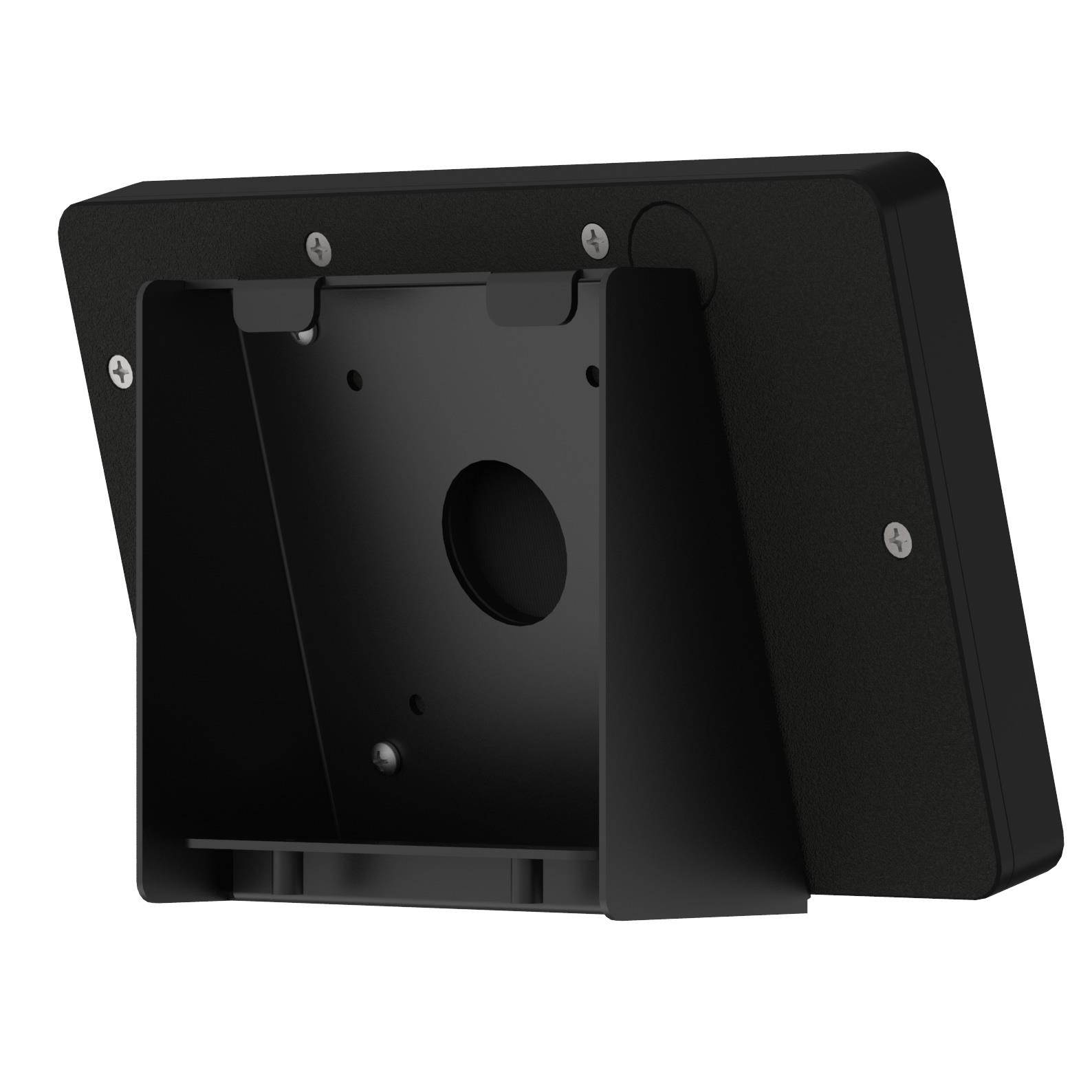 VidaMount Black Enclosure and Fixed Tilted 15&deg; Wall Mount [Bundle] compatible with Samsung Galaxy Tab A 7.0