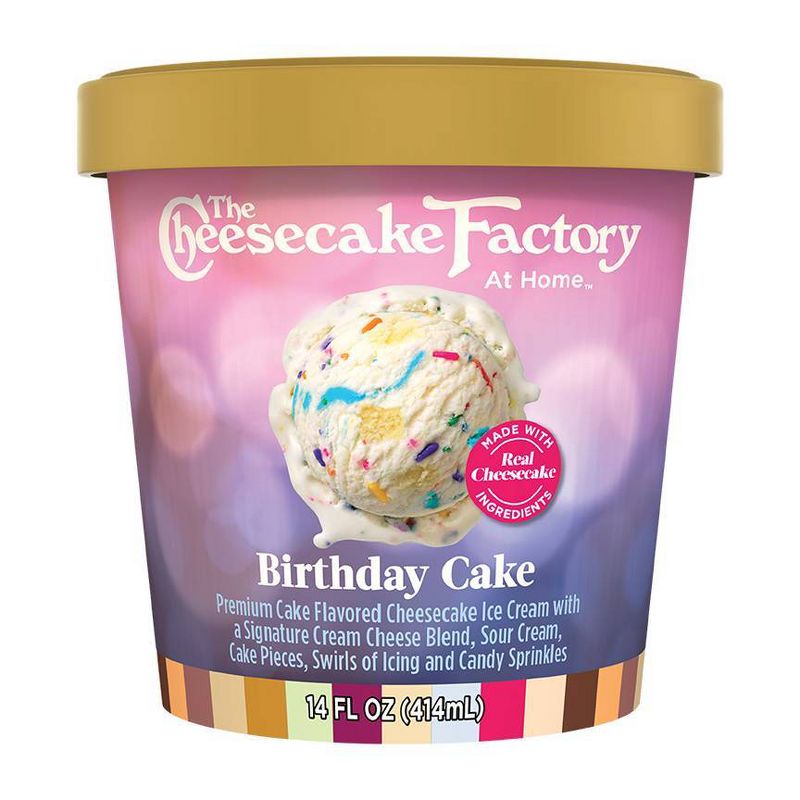Cheesecake Factory Birthday Cake Ice Cream - 14oz