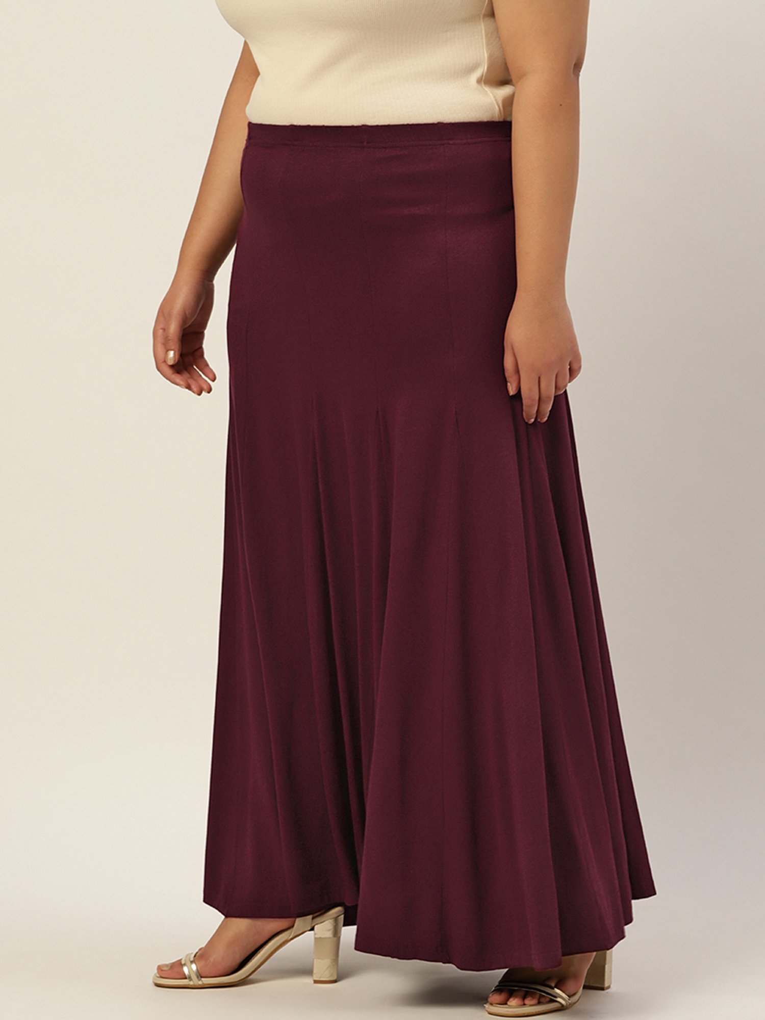 theRebelinme Purple Maxi Skirt