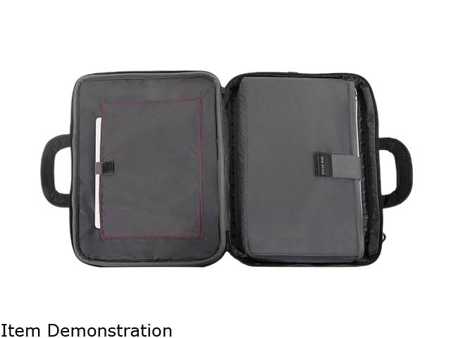 Eco Style Black Tech Pro TopLoad Case-Red Checkpoint Friendly Model ETPR-RD15-CF