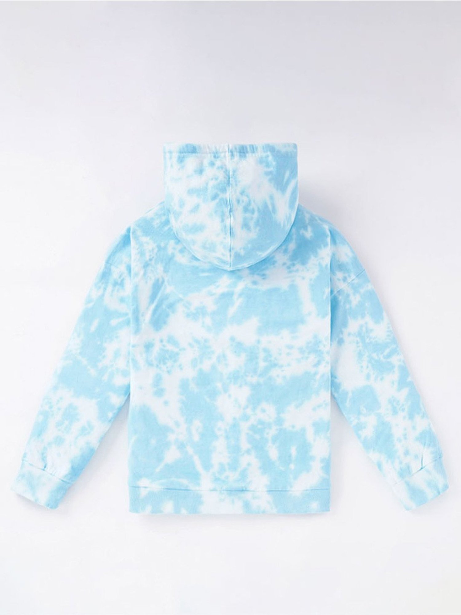 Edheads Kids Blue Cotton Printed Full Sleeves Hoodie