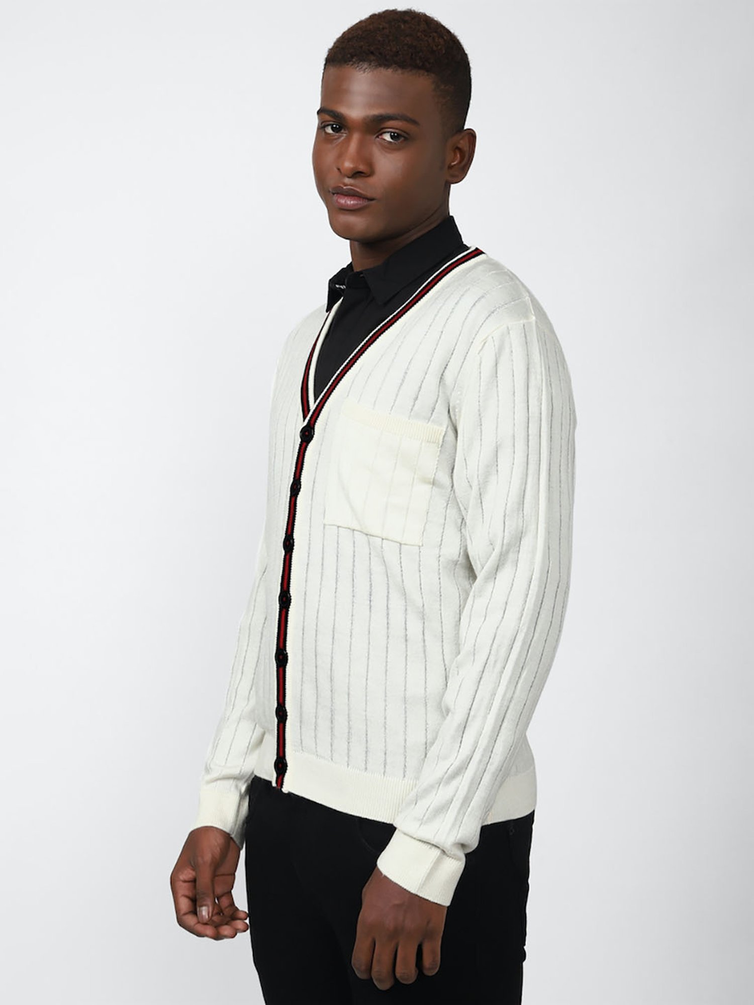 Forever 21 Cream Regular fit Sweater