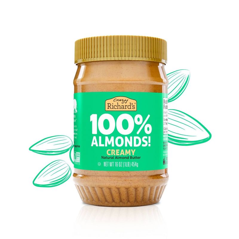 Crazy Richard's Almond Butter Natural