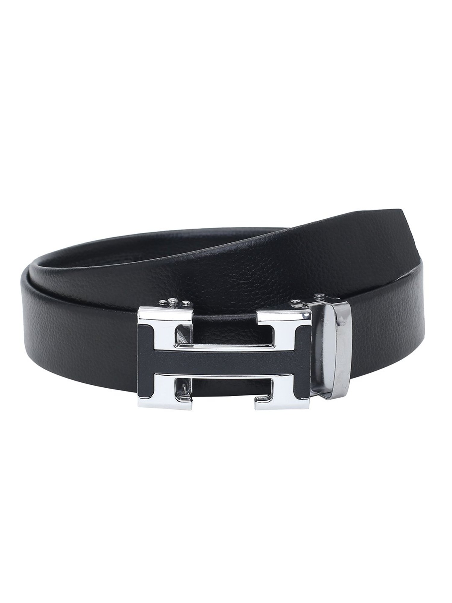Crusset Black Casual Belt for Men