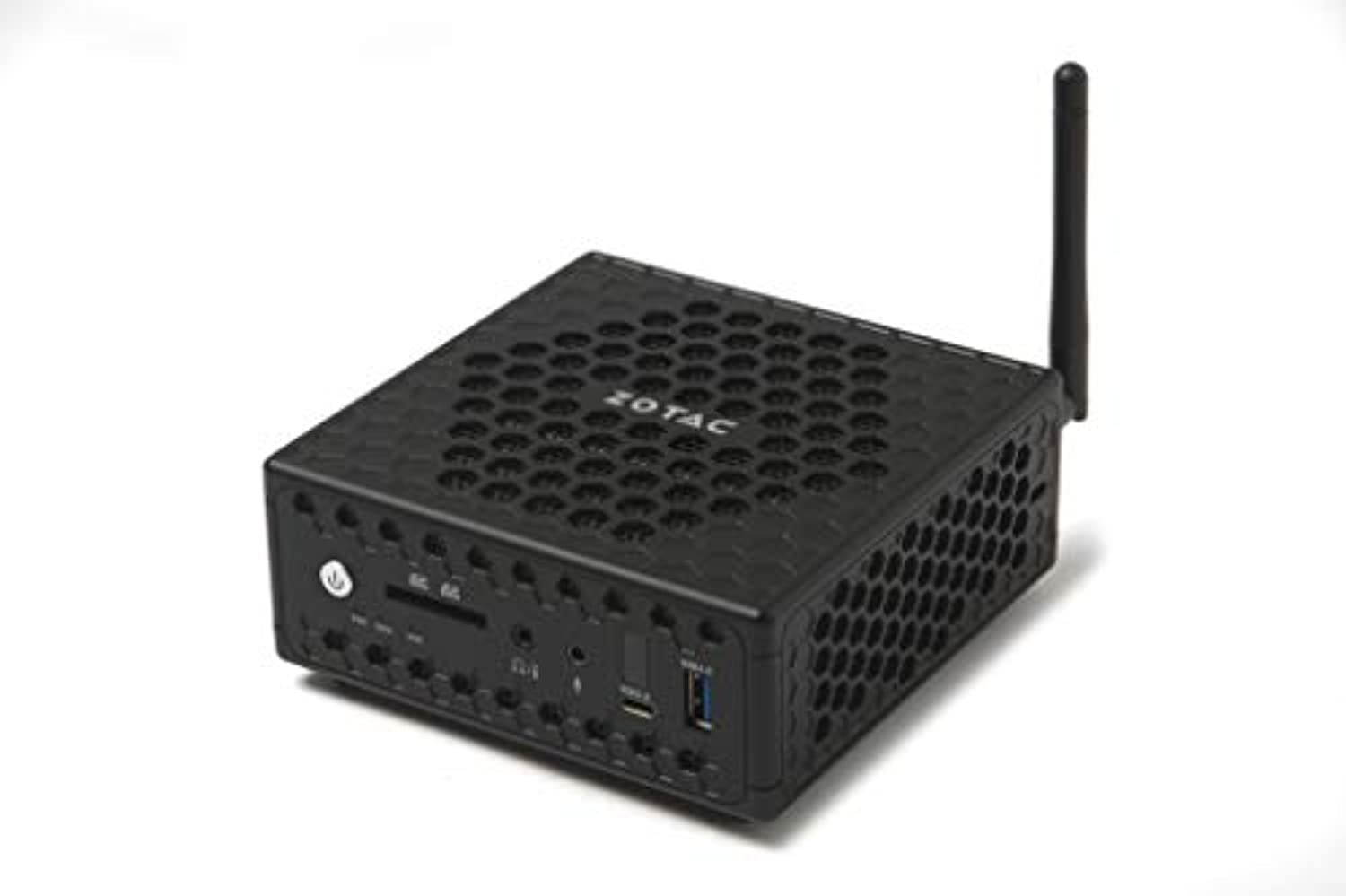 ZOTAC ZBOX CI325 Nano Home and Business Desktop Mini (Intel Celeron N3160 4-Core, 4GB RAM, 500GB HDD (2.5), Intel HD, WiFi, Bluetooth, 2xUSB 3.0, 1xHDMI, 1 Display Port (DP), Win 10 Pro) with Hub