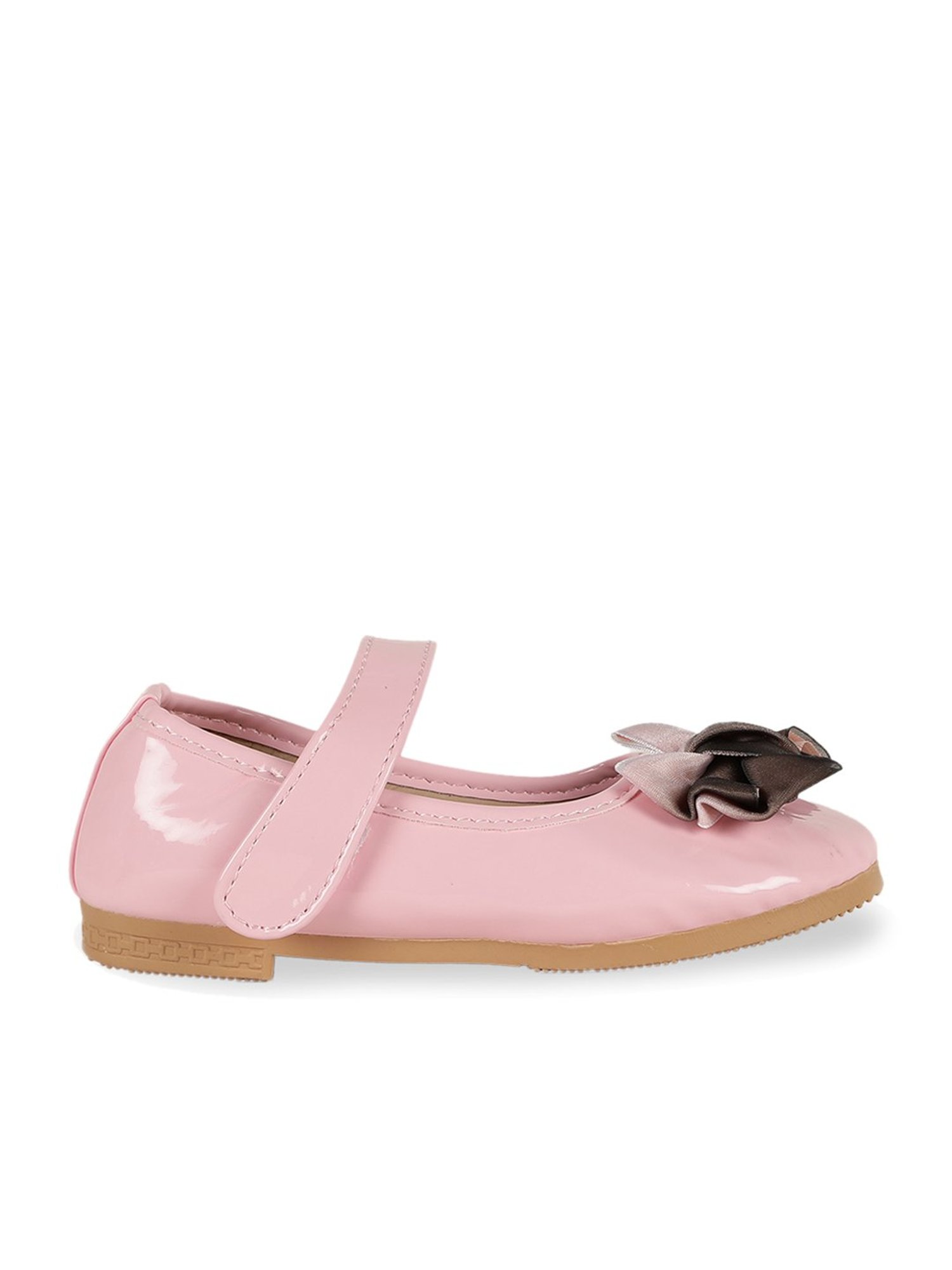 Passion Petals Kids Pink Mary Jane Shoes