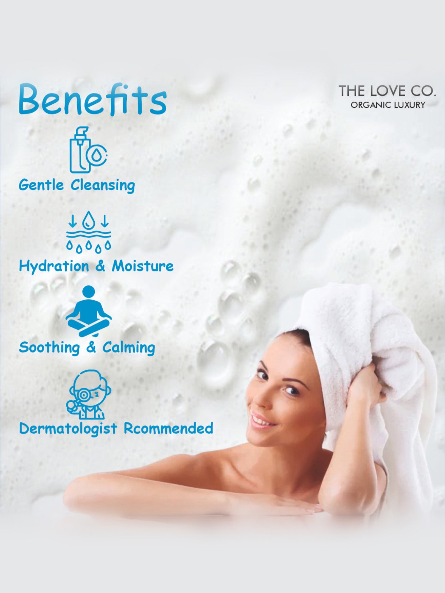 The Love Co. Pink Sugar Body Wash - 250 ml