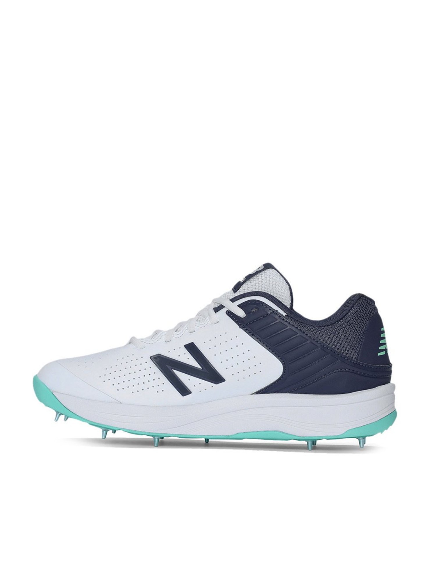 New Balance Men's 4030 White Cricket Shoes