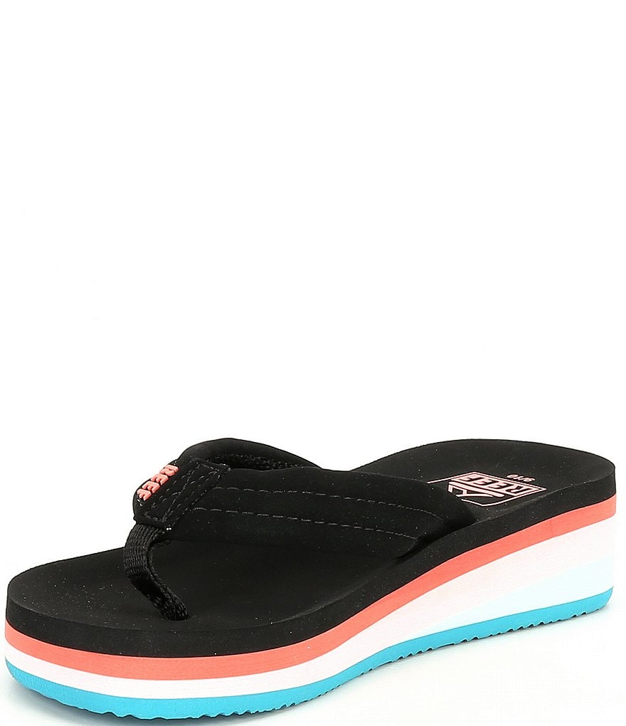 Reef Girls' Ahi Wedge Flip Flops (Youth)