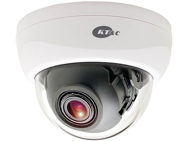 KT&C HD-SDI indoor dome camera: Full 1080p 2.1 Megapixel, Exmor CMOS, WDR, ICR - True Day/Night
