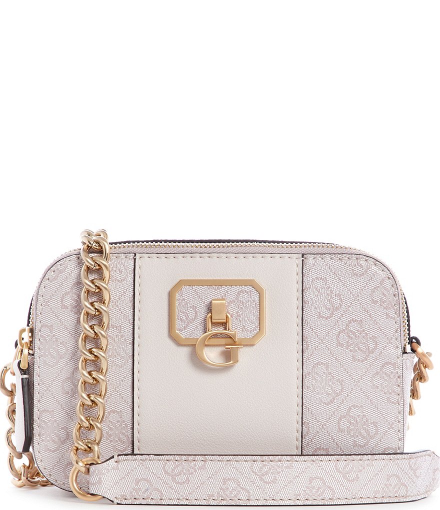 Guess Noelle Logo Chain Signature Crossbody Bag