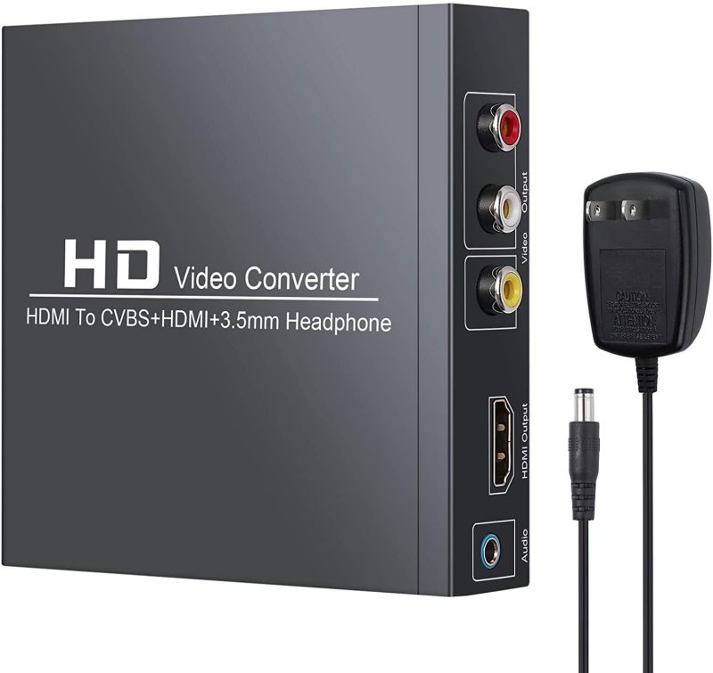 SPT 15-DB02 VGA to RCA, S-Video and VGA Converter (Silver)